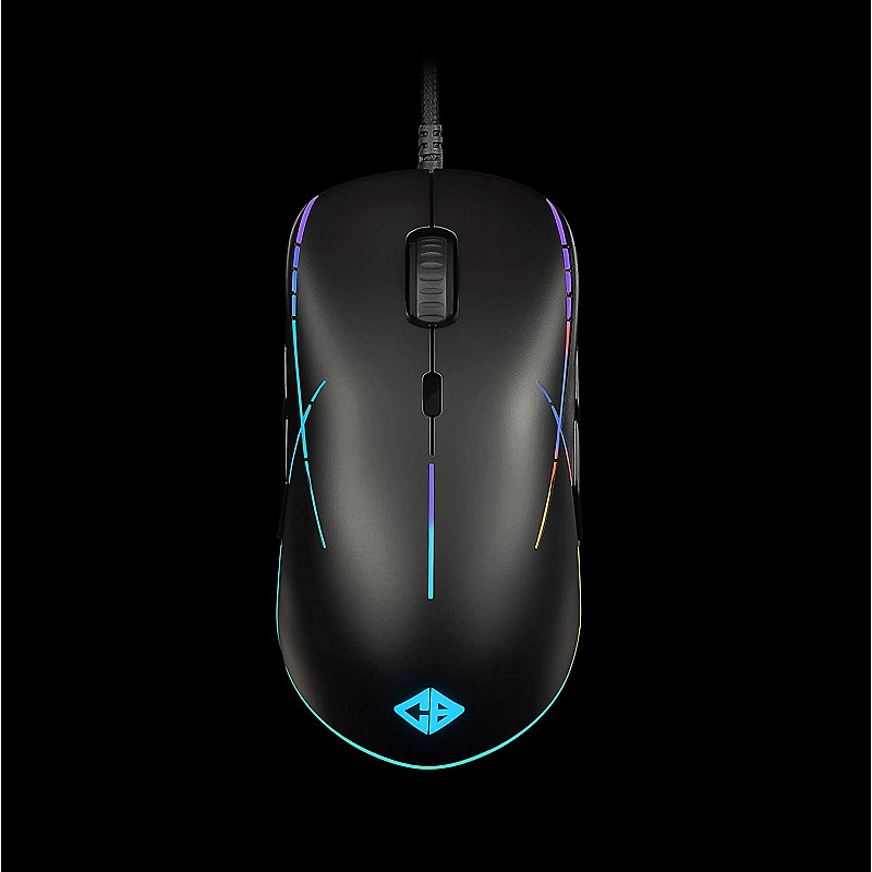 Cosmic Byte Gravity Lightweight RGB 6400 DPI Gaming Mouse with Sunplus IT 6651 Sensor Software