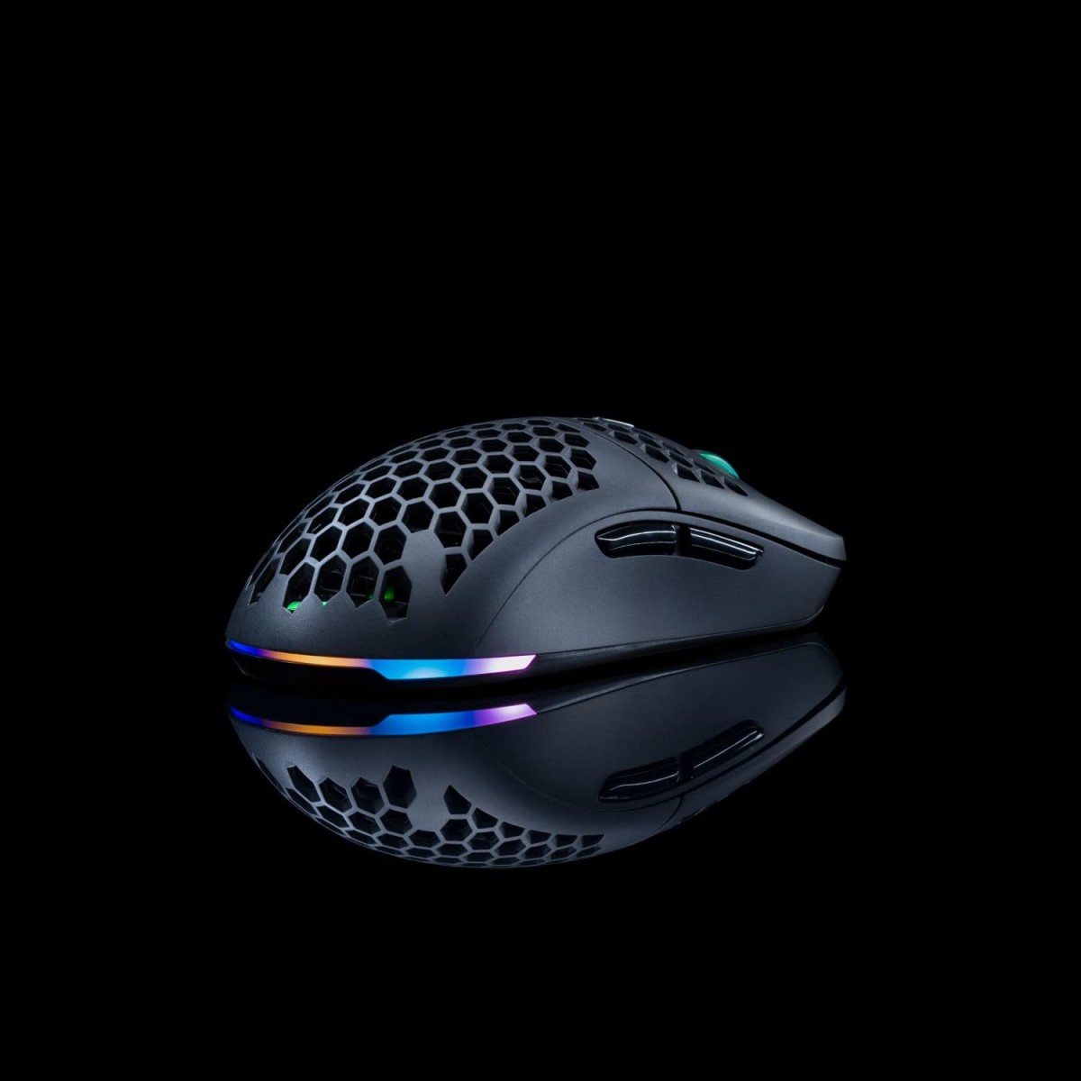 Cosmic Byte Kilonova 3335IC Wireless + Wired Dual Mode RGB Gaming Mouse with Pixart 3335 Sensor Black