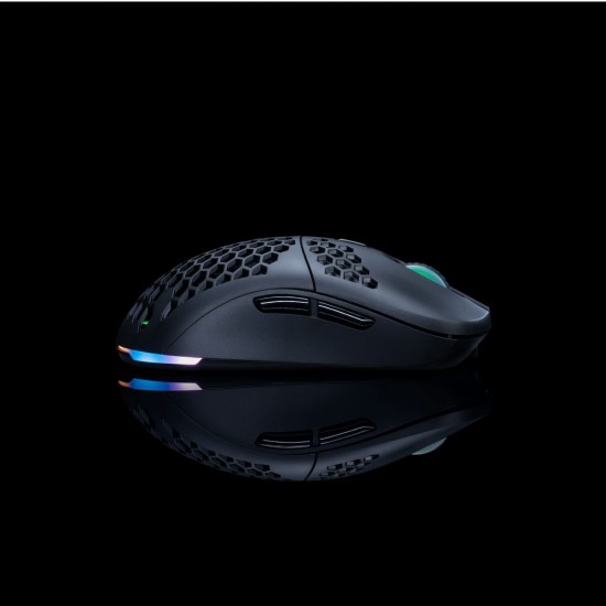 Cosmic Byte Kilonova 3335IC Wireless + Wired Dual Mode RGB Gaming Mouse with Pixart 3335 Sensor Black