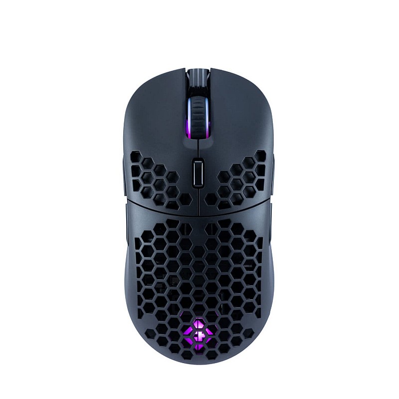 Cosmic Byte Kilonova 3335IC Wireless + Wired Dual Mode RGB Gaming Mouse with Pixart 3335 Sensor Black