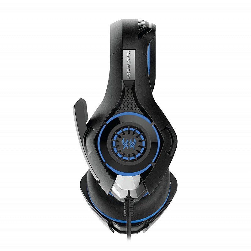 Cosmic Byte Kotion GS410 Wired On Ear Headphone with Mic for Mobiles, Tablets, PC, PS4, PS5 and Xbox (Blue) 