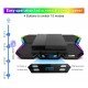 Cosmic Byte Meteoroid RGB Laptop Cooling Pad with 6 Fan Upto 17 inch laptops Black Blue