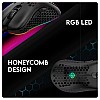 Cosmic Byte Spectrum RGB Wired Gaming Mouse, 66grams, 12800DPI, 1000Hz Polling, 10M Switches, Software Support (Black)