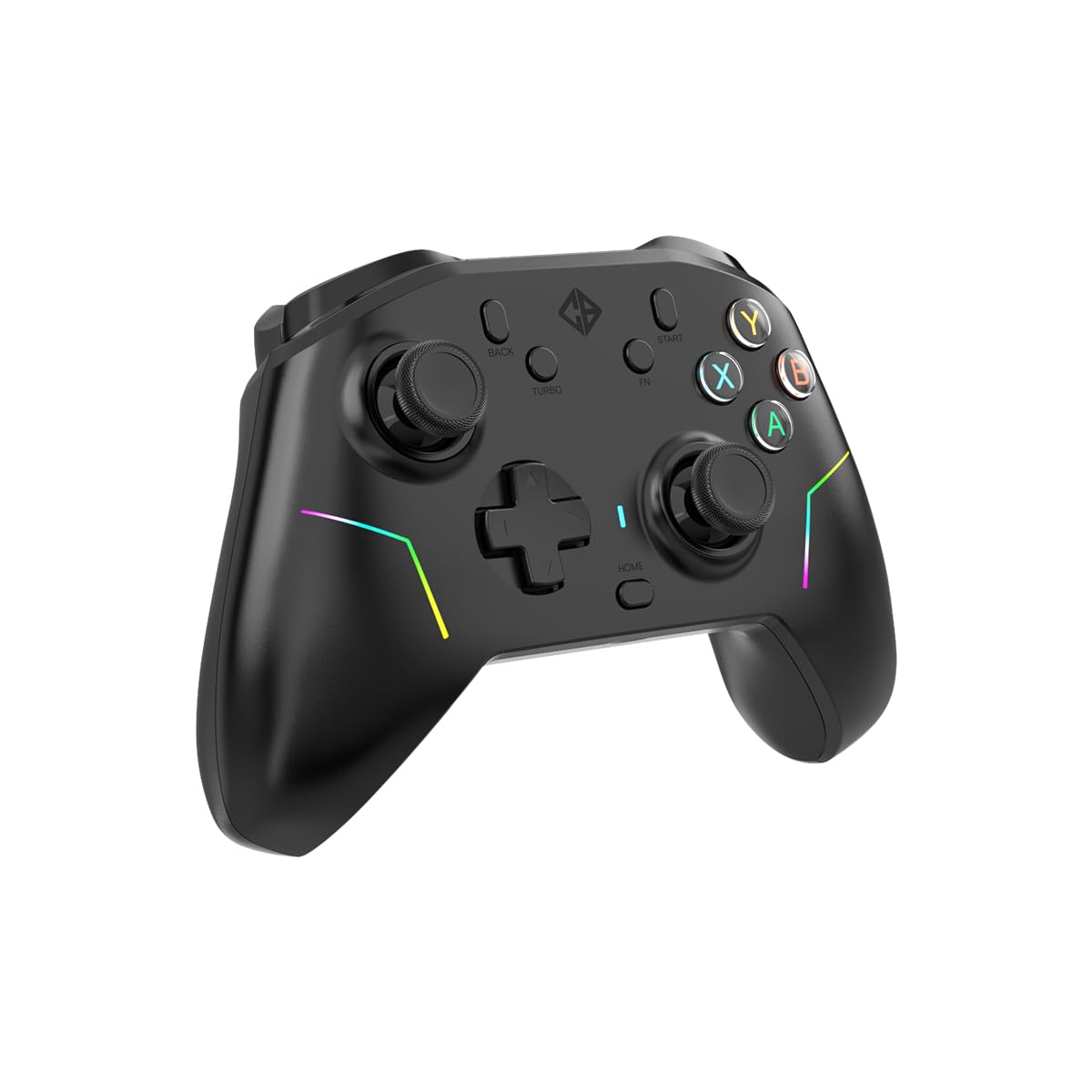 Cosmic Byte Starforge Tri-Mode Controller | Optical Triggers with Trigger Locks | TMR Replaceable Joysticks | Impulse Trigger Feedback | HD Voice Coil Vibration | Macro Back Buttons | RGB & Tri-Mode Connectivity