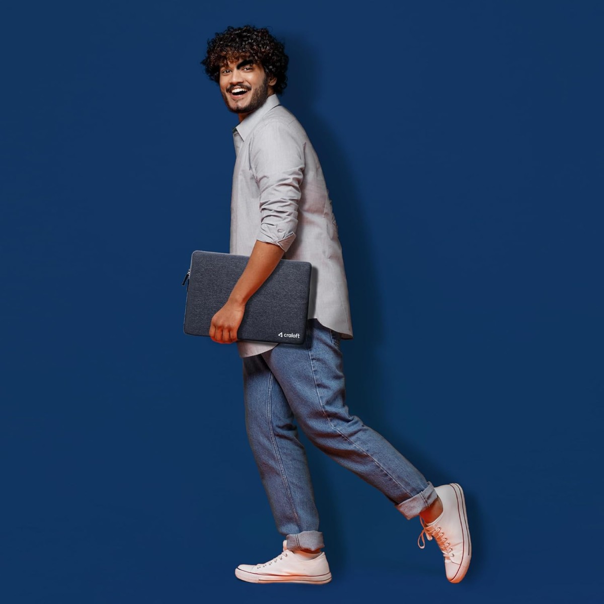 Craloft Laptop Sleeve Cover Bag for 16 Inch MacBook Pro with Charger Pouch – Slim, Water-Resistant & Protective Case