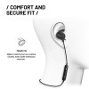 CrossBeats PULSE Wireless Neckband with ASAP Charge, Upto 7hrs Playtime, IPX5, Wireless Bluetooth Earphone with Mic -Black