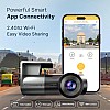 Crossbeats RoadEye Neo Dash Camera for Car | WiFi & APP | 2MP FHD 1080p 170° Wide Angle Dashcam | 360° Front Camera for Car | Night Vision | G-Sensor | Loop & Audio Recording | Easy DIY Set Up