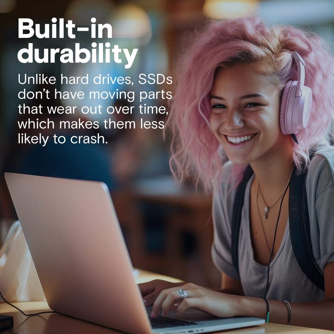 Crucial BX500 480GB 3D NAND SATA 6.35 cm (2.5-inch) SSD (CT480BX500SSD1) Crucial BX500 480GB 3D NAND SATA 6.35 cm (2.5-inch) SSD (CT480BX500SSD1)