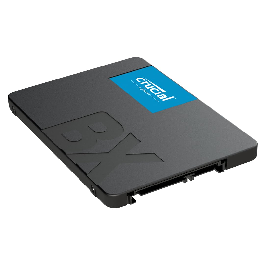 Crucial BX500 480GB 3D NAND SATA 6.35 cm (2.5-inch) SSD (CT480BX500SSD1) Crucial BX500 480GB 3D NAND SATA 6.35 cm (2.5-inch) SSD (CT480BX500SSD1)
