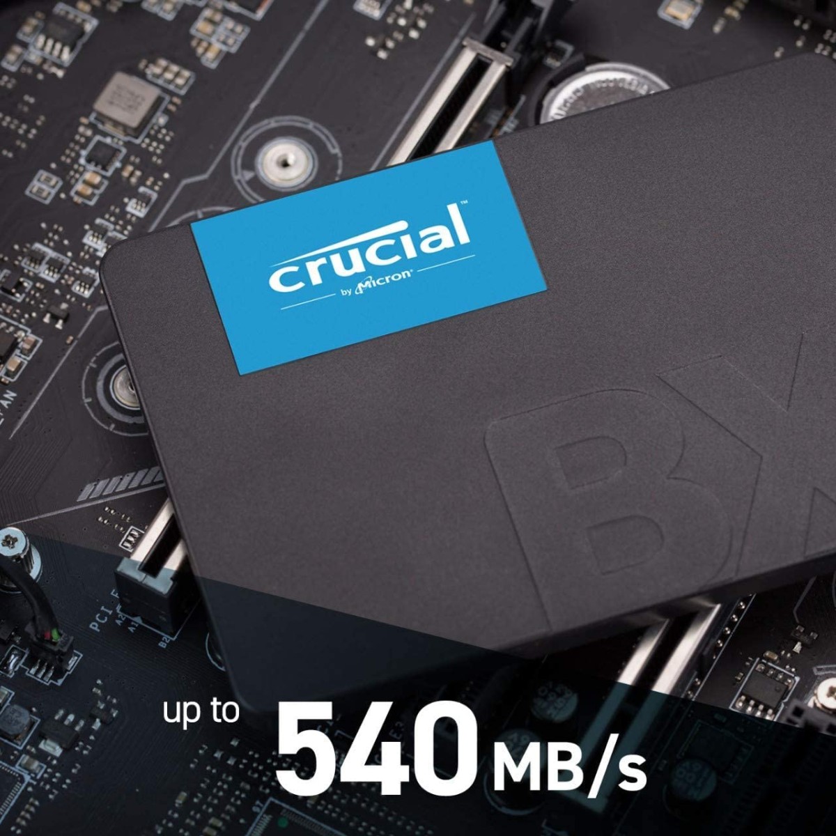 Crucial BX500 480GB 3D NAND SATA 6.35 cm (2.5-inch) SSD (CT480BX500SSD1) Crucial BX500 480GB 3D NAND SATA 6.35 cm (2.5-inch) SSD (CT480BX500SSD1)
