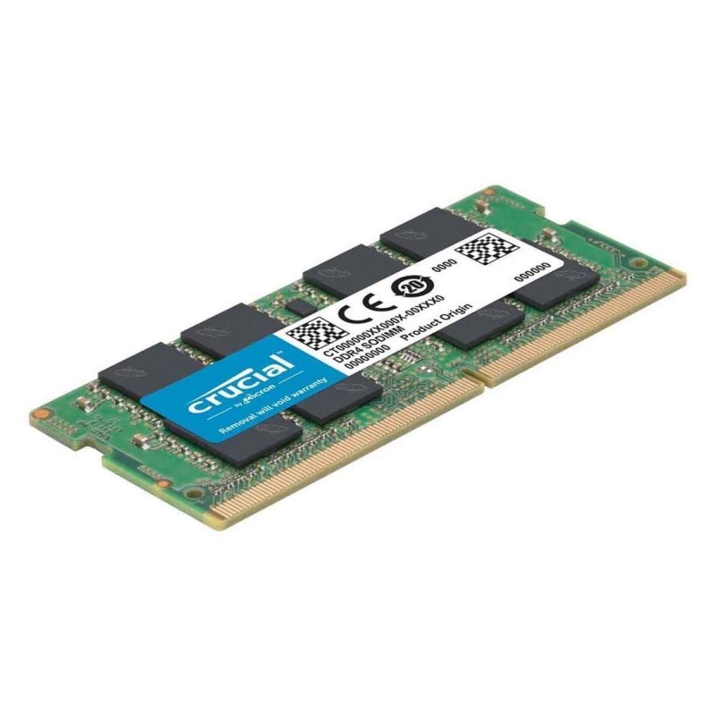 Crucial Basics 4GB DDR4 1.2v 2666Mhz CL19 SODIMM RAM Memory Module for Laptops and Notebooks Green