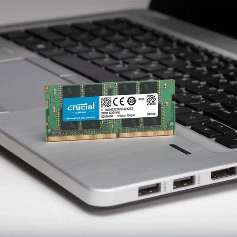 Crucial Basics 4GB DDR4 1.2v 2666Mhz CL19 SODIMM RAM Memory Module for Laptops and Notebooks Green