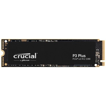 Crucial P3 Plus 2TB PCIe 4.0 3D NAND NVMe M.2 SSD, up to 5000MB/s - CT2000P3PSSD8 Crucial P3 Plus 2TB PCIe 4.0 3D NAND NVMe M.2 SSD, up to 5000MB/s - CT2000P3PSSD8