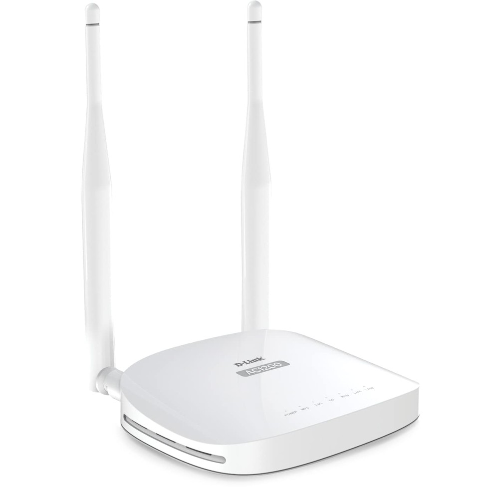D-Link DIR-811IN 1200 Mbps Wireless Router White, Dual Band