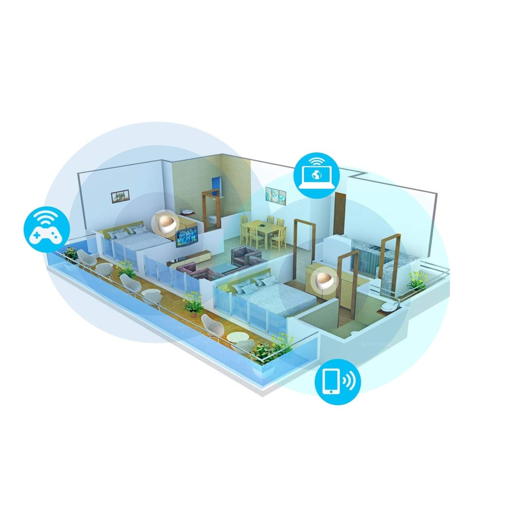 D-Link COVR-C1202 Dual Band Whole Home Wi-Fi System (Rose Gold) - Pack of 2