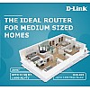 D-Link DIR-825 1200Mbps Dual Band Wi-Fi Router Black