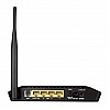 D-Link DSL-2730U Wireless-N 150 ADSL2+ 4-Port Router (Black), Works with RJ-11