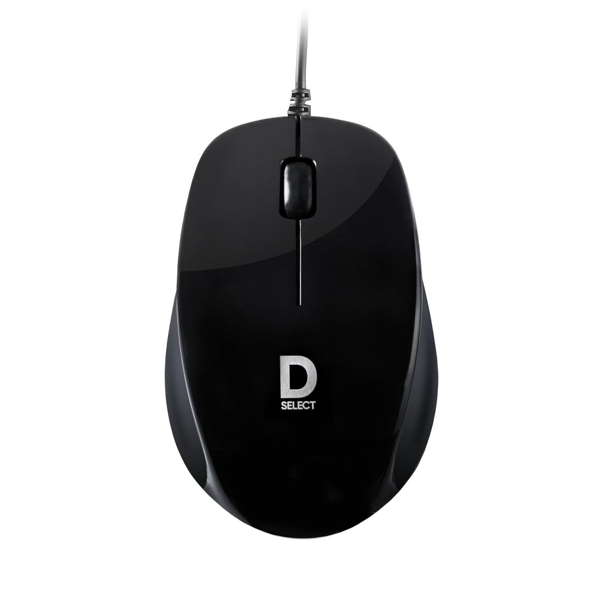 D SELECT Wireless Mouse DS320-Black with USB Type A Connector, 1200DPi, Lightweight | Marketed by Dell