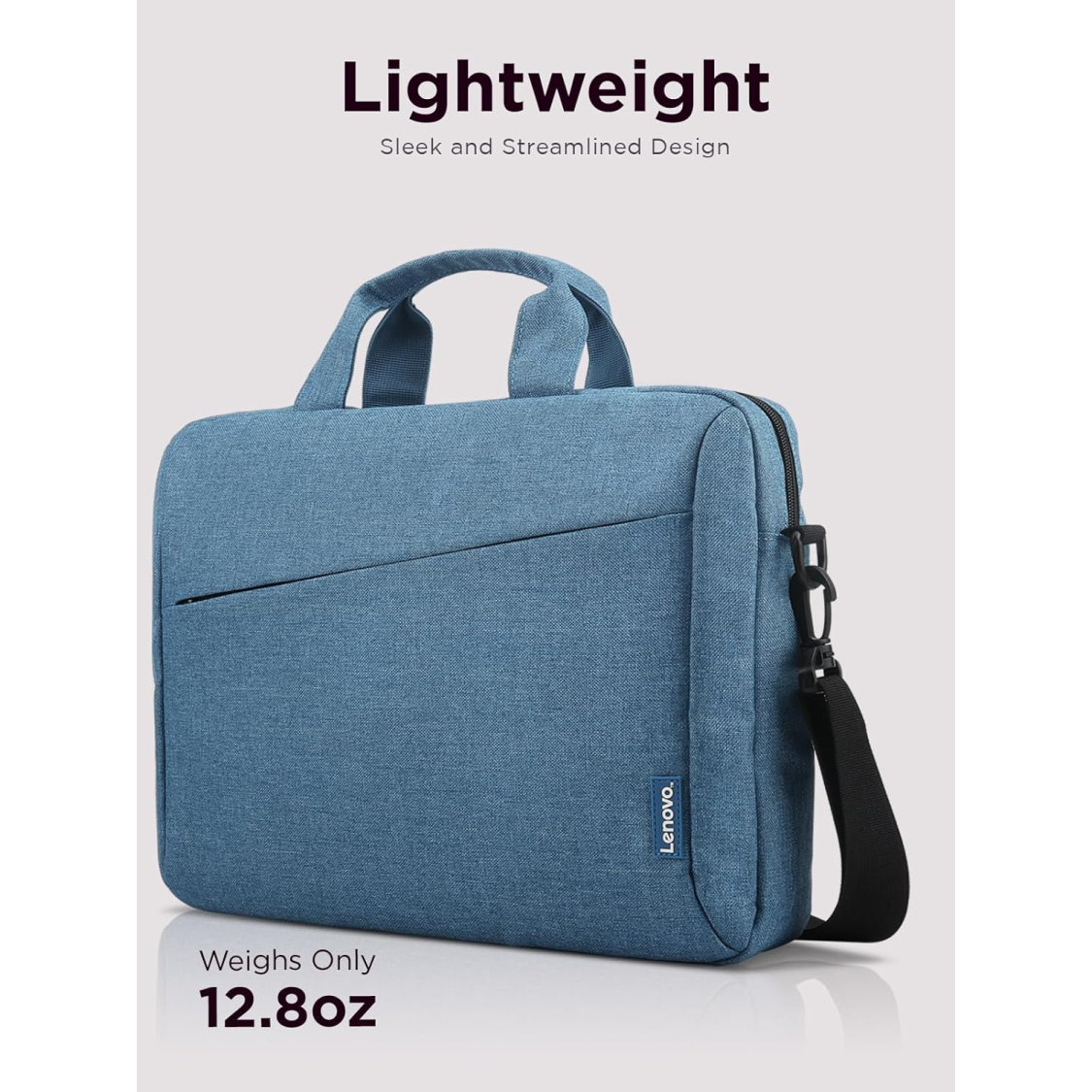 Lenovo T210 Toploader for 39.62 cm (15.6 inch) Laptop, Blue GX40Q17230