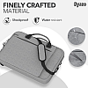 Dyazo Slim Water Resistant Laptop Bag/Briefcase Compatible for Lenovo (Grey)