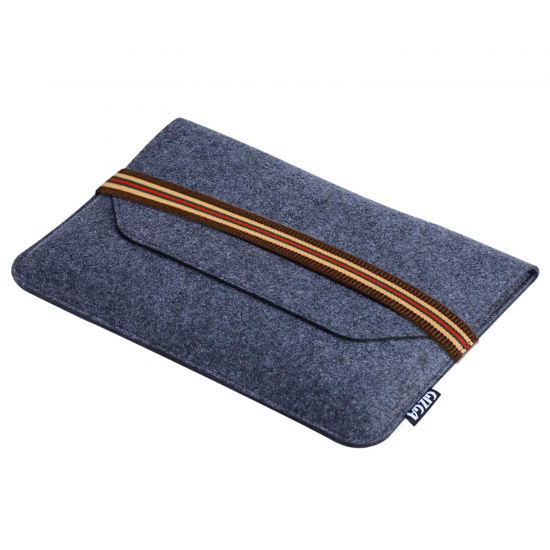 GIZGA Laptop Bag Sleeve Case Cover for 15-Inch/ 15.6-Inch Laptop (Slate Grey)