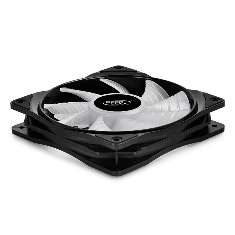 DEEPCOOL CF120 Plus 3 in 1 RGB 120 mm Case Fan Cooler Support A-RGB Motherboard Synchronization - DP-F12-AR-CF120P-3P