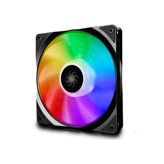 DEEPCOOL CF120 Plus 3 in 1 RGB 120 mm Case Fan Cooler Support A-RGB Motherboard Synchronization - DP-F12-AR-CF120P-3P