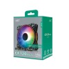 DEEPCOOL CF120 Plus 3 in 1 RGB 120 mm Case Fan Cooler Support A-RGB Motherboard Synchronization - DP-F12-AR-CF120P-3P