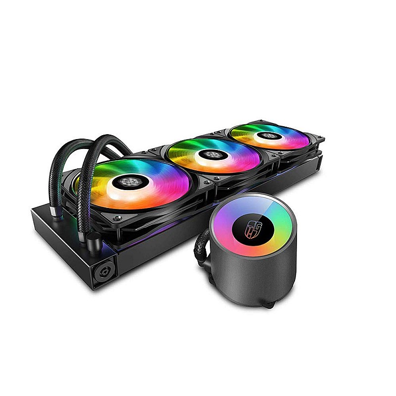 Deepcool Castle 360 RGB V2 ARGB All-in-one Liquid CPU Cooler with Anti-Leak