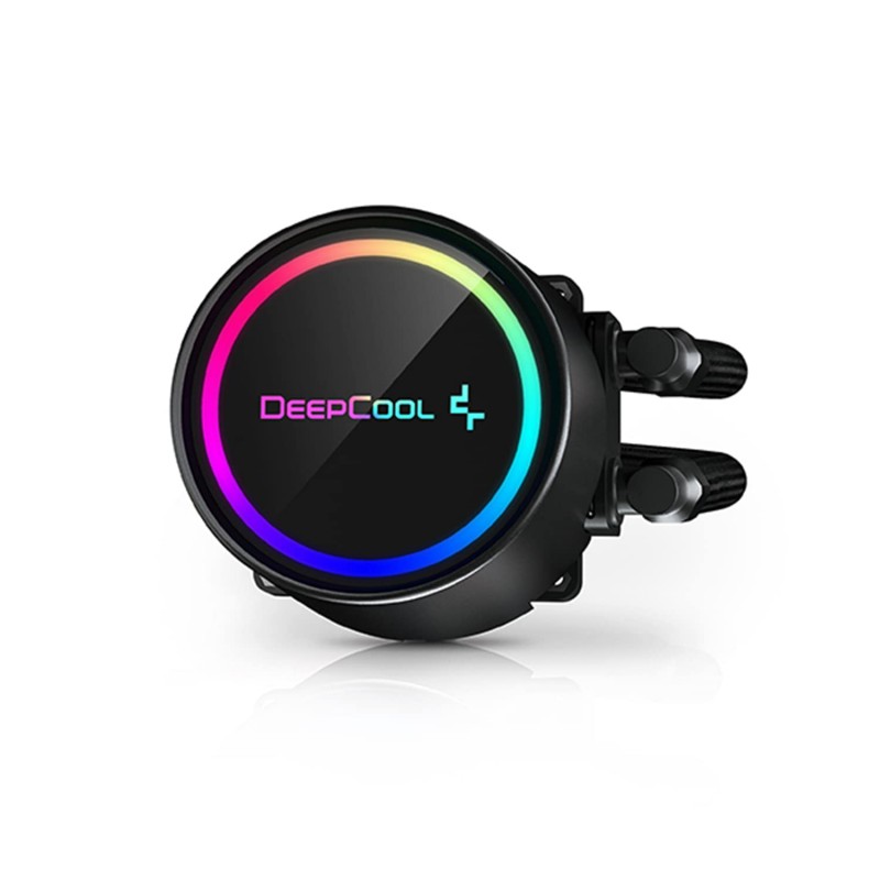 deepcool gammaxx l240 argb 240mm aio liquid cpu cooler i intel lga2066/2011-v3/2011/1700/1200/1151/1150/1155 i amd am4 - dp-h12cf-gl240-argb