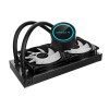 deepcool gammaxx l240 argb 240mm aio liquid cpu cooler i intel lga2066/2011-v3/2011/1700/1200/1151/1150/1155 i amd am4 - dp-h12cf-gl240-argb