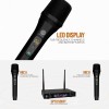 DIGIMORE D-310 Dual UHF Wireless Microphone System | 60 Channels | 500ft Range | Metal Body | Cardioid Pickup | UHF Connectivity | 6.35mm Output | for Singing, Live Events, Church, DJ & Karaoke DIGIMORE D-310 Dual UHF Wireless Microphone System | 60 Channels | 500ft Range | Metal Body | Cardioid Pickup | UHF Connectivity | 6.35mm Output | for Singing, Live Events, Church, DJ & Karaoke