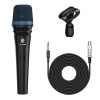DIGIMORE Professional XLR Dynamic Microphone | Cardioid Pickup | Large Capsule | 20ft XLR Cable & Mic Holder | Ideal for Singing, Karaoke, Recording, DJ & Live Performances (D-1090)