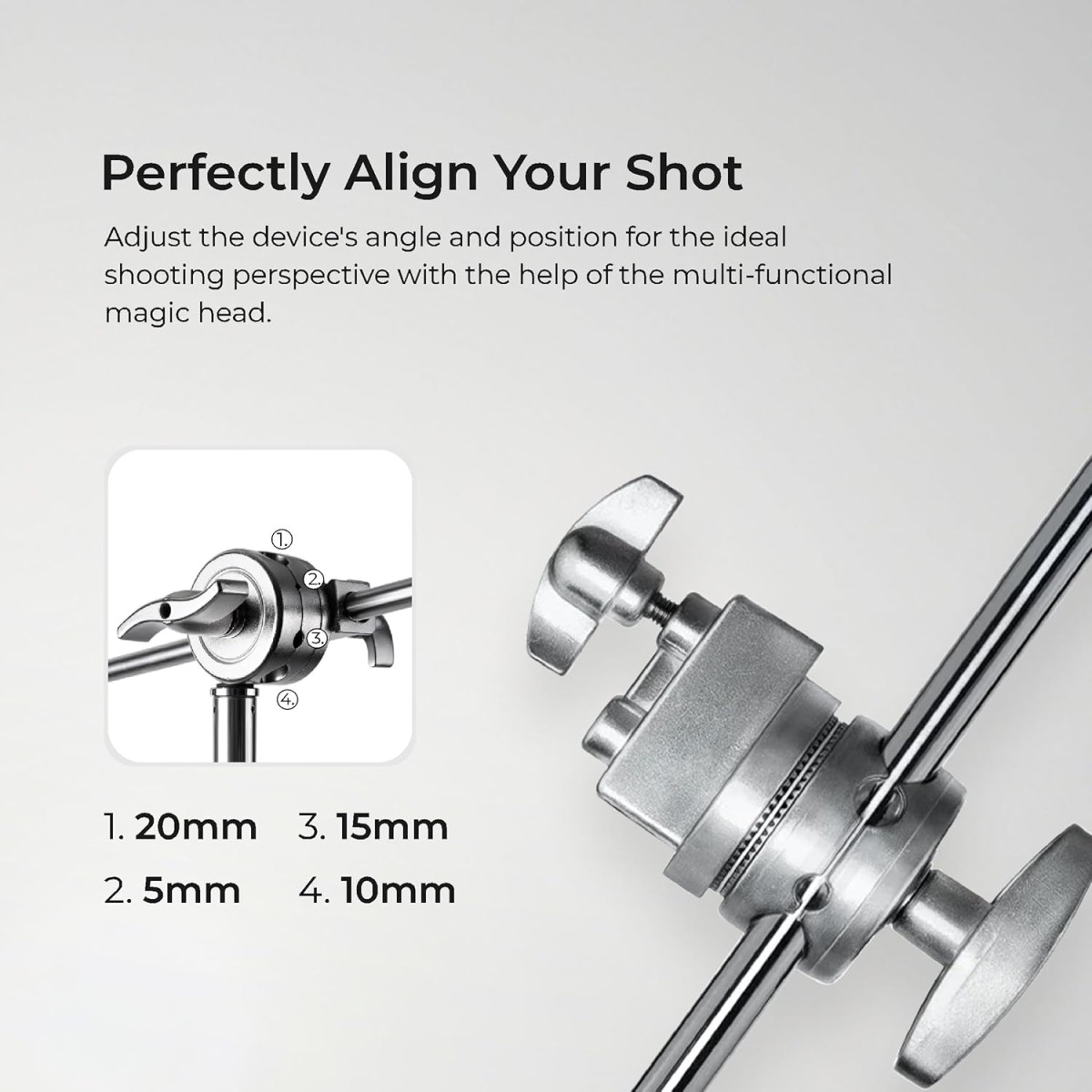 DIGITEK® (DLS-006FT) Lightweight & Portable Aluminum Alloy Light Stand for Ring Light, Reflector, Flash Units, Diffuser, Portrait, Softbox, Studio Lighting & More Ideal for Outdoor & Indoor Shoots