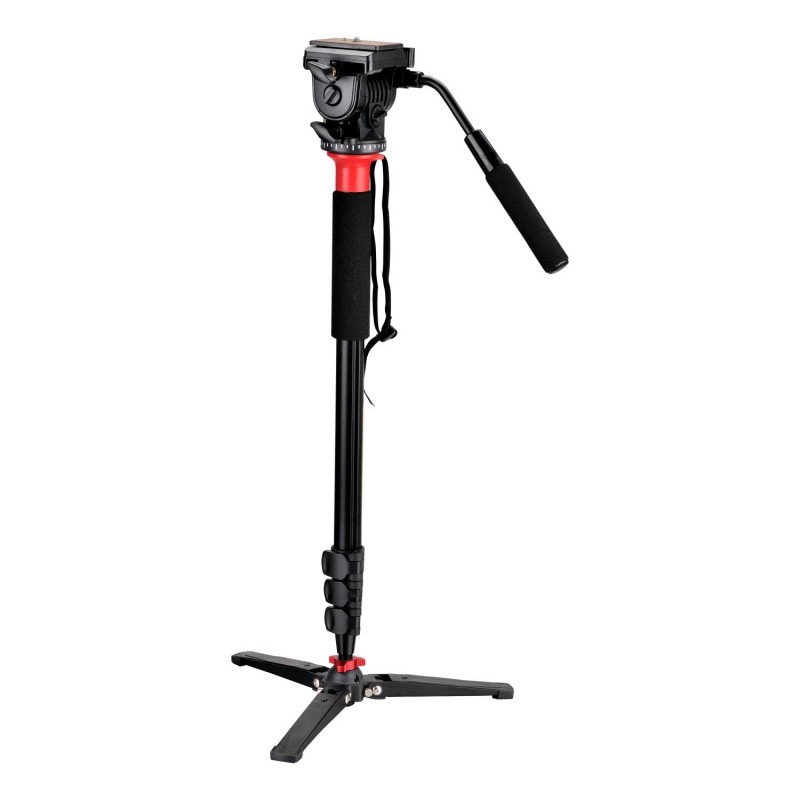 DIGITEK (DMP 60N) Professional Monopod with 4 Extendable Sections & Dual Mount Thread Adapter (1/4inch and 3/8inch), Load Upto: 5 kgs, Max. Operating Height: 157 CM (Black) DIGITEK (DMP 60N) Professional Monopod with 4 Extendable Sections & Dual Mount Thread Adapter (1/4inch and 3/8inch), Load Upto: 5 kgs, Max. Operating Height: 157 CM (Black)