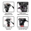 DIGITEK (DMP 60N) Professional Monopod with 4 Extendable Sections & Dual Mount Thread Adapter (1/4inch and 3/8inch), Load Upto: 5 kgs, Max. Operating Height: 157 CM (Black) DIGITEK (DMP 60N) Professional Monopod with 4 Extendable Sections & Dual Mount Thread Adapter (1/4inch and 3/8inch), Load Upto: 5 kgs, Max. Operating Height: 157 CM (Black)