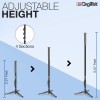 DIGITEK (DMP 60N) Professional Monopod with 4 Extendable Sections & Dual Mount Thread Adapter (1/4inch and 3/8inch), Load Upto: 5 kgs, Max. Operating Height: 157 CM (Black) DIGITEK (DMP 60N) Professional Monopod with 4 Extendable Sections & Dual Mount Thread Adapter (1/4inch and 3/8inch), Load Upto: 5 kgs, Max. Operating Height: 157 CM (Black)