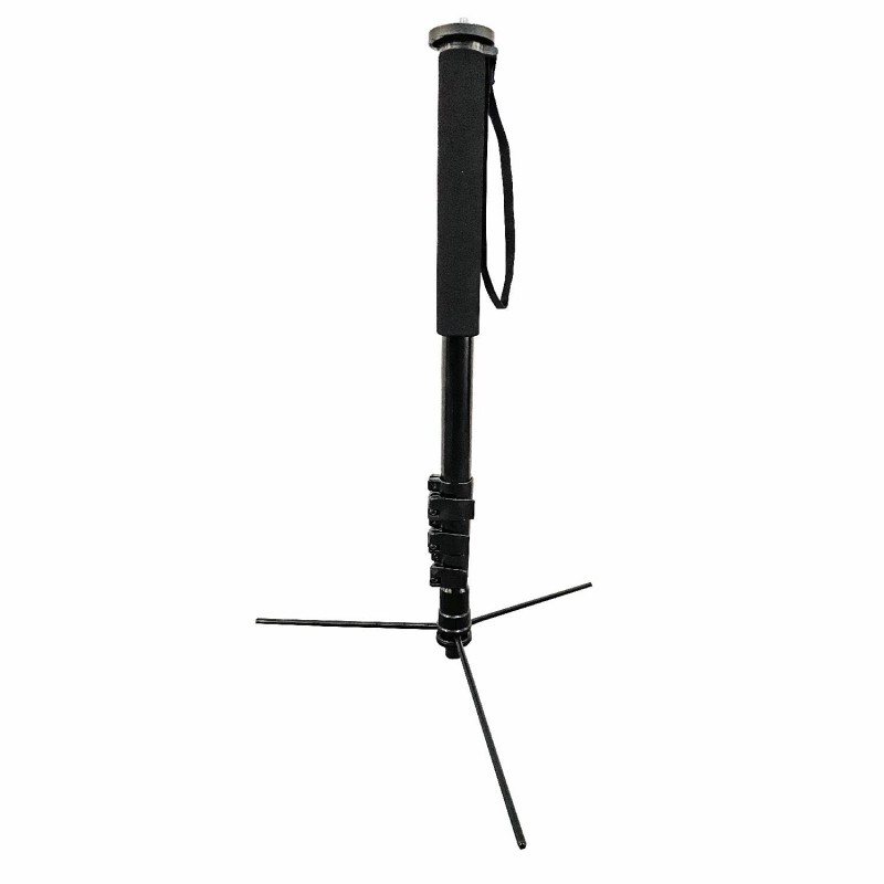 DIGITEK (DMP 60N) Professional Monopod with 4 Extendable Sections & Dual Mount Thread Adapter (1/4inch and 3/8inch), Load Upto: 5 kgs, Max. Operating Height: 157 CM (Black) DIGITEK (DMP 60N) Professional Monopod with 4 Extendable Sections & Dual Mount Thread Adapter (1/4inch and 3/8inch), Load Upto: 5 kgs, Max. Operating Height: 157 CM (Black)