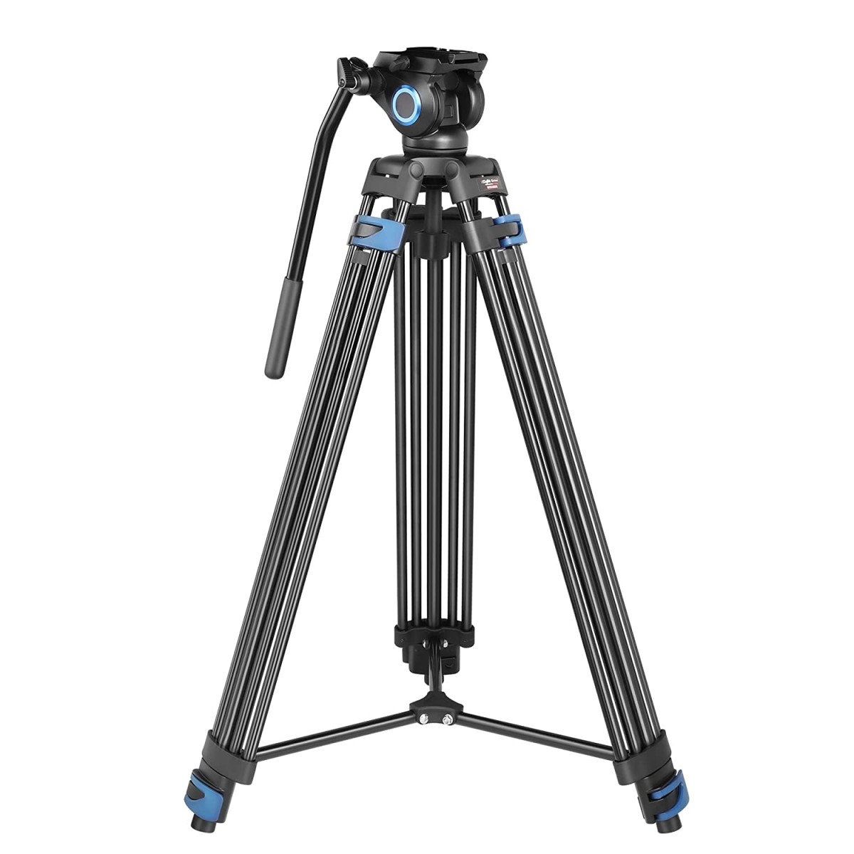 DIGITEK (DPTR 605 VD) (183 cm) 2 Way Adjustable Pan Head, for Digital Video Cameras, Height 6 Feet, Maximum Load Upto (Black)