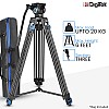 DIGITEK  (DPTR 605 VD) (183 cm) 2 Way Adjustable Pan Head, for Digital Video Cameras, Height 6 Feet, Maximum Load Upto (Black)