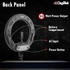 DIGITEK® (DRL-18 RGB) 18 Inch Multi-Color LED Ring Light with Remote Control & Smartphone Holder - Adjustable Color Temperature & Brightness, 360° Adjustment - Video & Photoshoot (Without Stand)