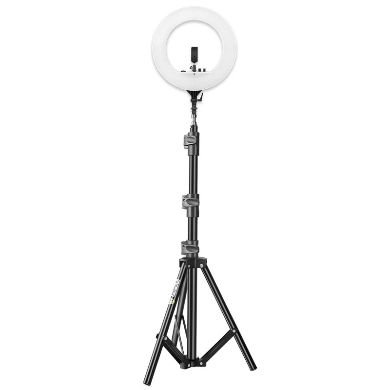 DIGITEK® (DRL 18RT C9) 18 Inch LED Ring Light with Remote Control & 250cm Stand - Smartphone Grip - AC Powered, USB Support - Adjustable Lighting Intensity - Photo, Video Shoots, Makeup, & Vlogging DIGITEK® (DRL 18RT C9) 18 Inch LED Ring Light with Remote Control & 250cm Stand - Smartphone Grip - AC Powered, USB Support - Adjustable Lighting Intensity - Photo, Video Shoots, Makeup, & Vlogging