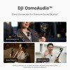 DJI MIC 2 (1 TX + 1 RX), Wireless Microphone with Intelligent Noise Cancelling, 32-bit Float Internal Recording, Optimized Sound, 250m (820 ft.) Range, Microphone for iPhone, Android, Camera, Vlogs DJI MIC 2 (1 TX + 1 RX), Wireless Microphone with Intelligent Noise Cancelling, 32-bit Float Internal Recording, Optimized Sound, 250m (820 ft.) Range, Microphone for iPhone, Android, Camera, Vlogs