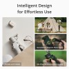 DJI OSMO Mobile 6 Smartphone Gimbal Stabilizer, 3-Axis Phone Gimbal, Built-in Extension Rod, Portable and Foldable for Android & iPhone, Vlogging Stabilizer, YouTube, Instagram Reel Video, (Black) DJI OSMO Mobile 6 Smartphone Gimbal Stabilizer, 3-Axis Phone Gimbal, Built-in Extension Rod, Portable and Foldable for Android & iPhone, Vlogging Stabilizer, YouTube, Instagram Reel Video, (Black)