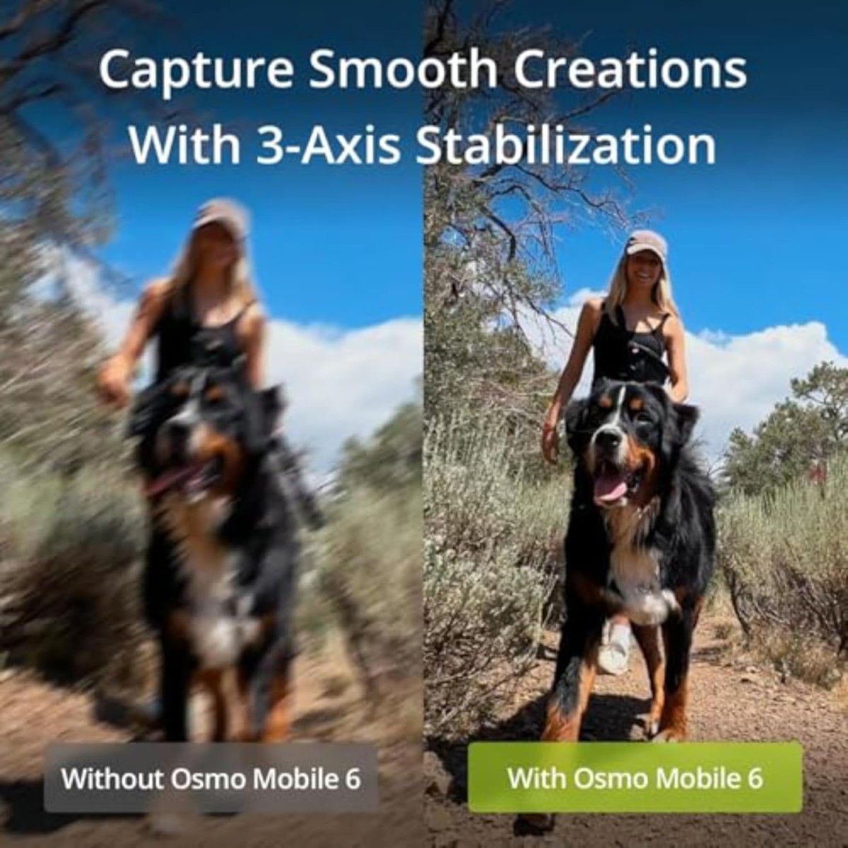 DJI Osmo Mobile 6, 3-Axis Phone Gimbal, Object Tracking, Built-in Extension Rod, Portable and Foldable, Gimbal Stabilizer for iPhone, Android, YouTube TikTok Video, Platinum Gray