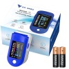 DR VAKU® Swadesi Pulse Oximeter Fingertip, Blood Oxygen Saturation Monitor Fingertip, Blood Oxygen Meter Finger– Blue
