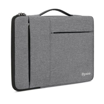 DYAZO 13" to 13.3 inch Laptop Sleeve/Cover/Case with Handle & Two Accessories Compatible for Apple, Dell, Lenovo, ASUS, Hp, Samsung, Mi, MacBook and All Other Notebooks (Grey)