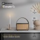 Deciwood Reverb 12W 5.0 Bluetooth Wireless Portable Wooden Speaker, 2400 mAh Battery, 25 Meters Wireless Range