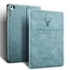 Deer Style Flip Case for Apple iPad mini 5 / Mini 4-7.9" A1538 A1550 A2124 A2125 A2126 A2133 Smart Cover with Protective Sleek & Classic Design – Blue