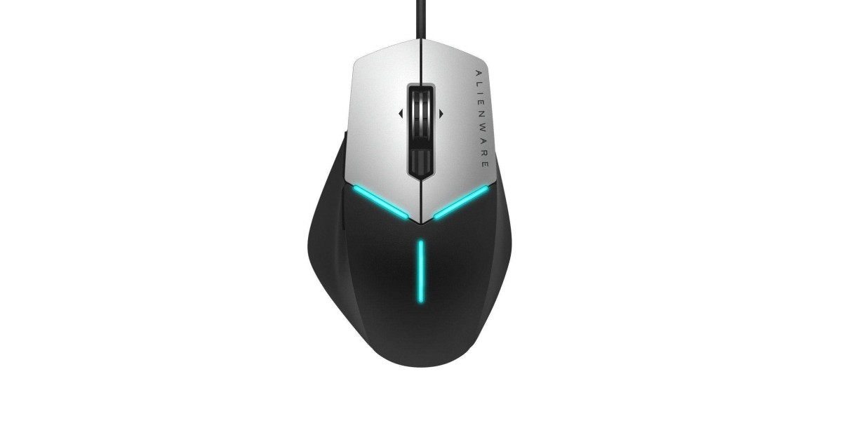 Dell Alienware Advanced AW558 Gaming Mouse, Black